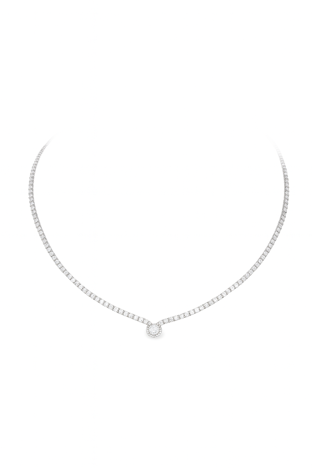 Collana Tennis Punto Luce