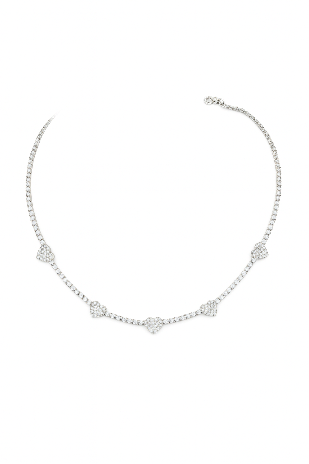 Collana Tennis Heart