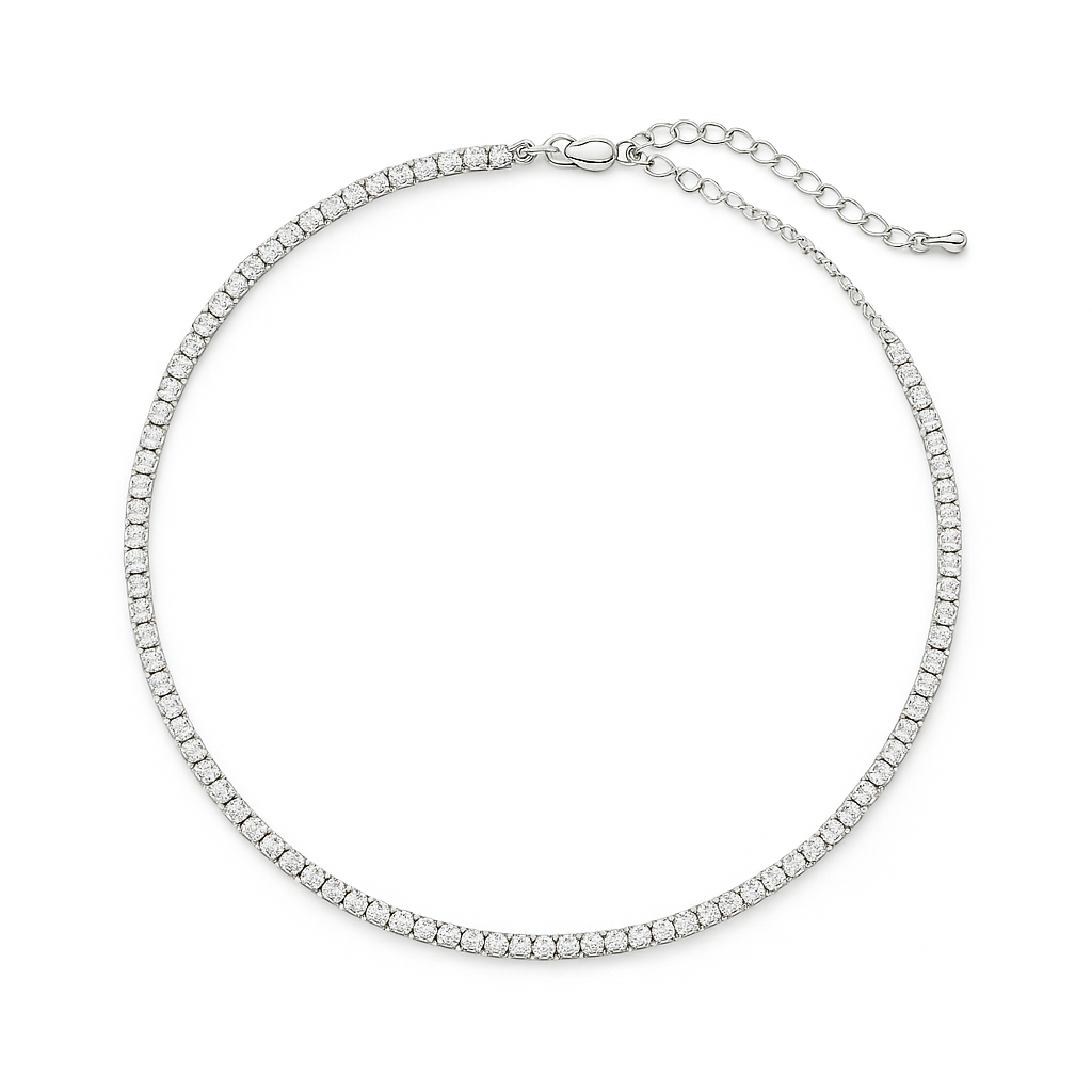 Collier Tennis rigido