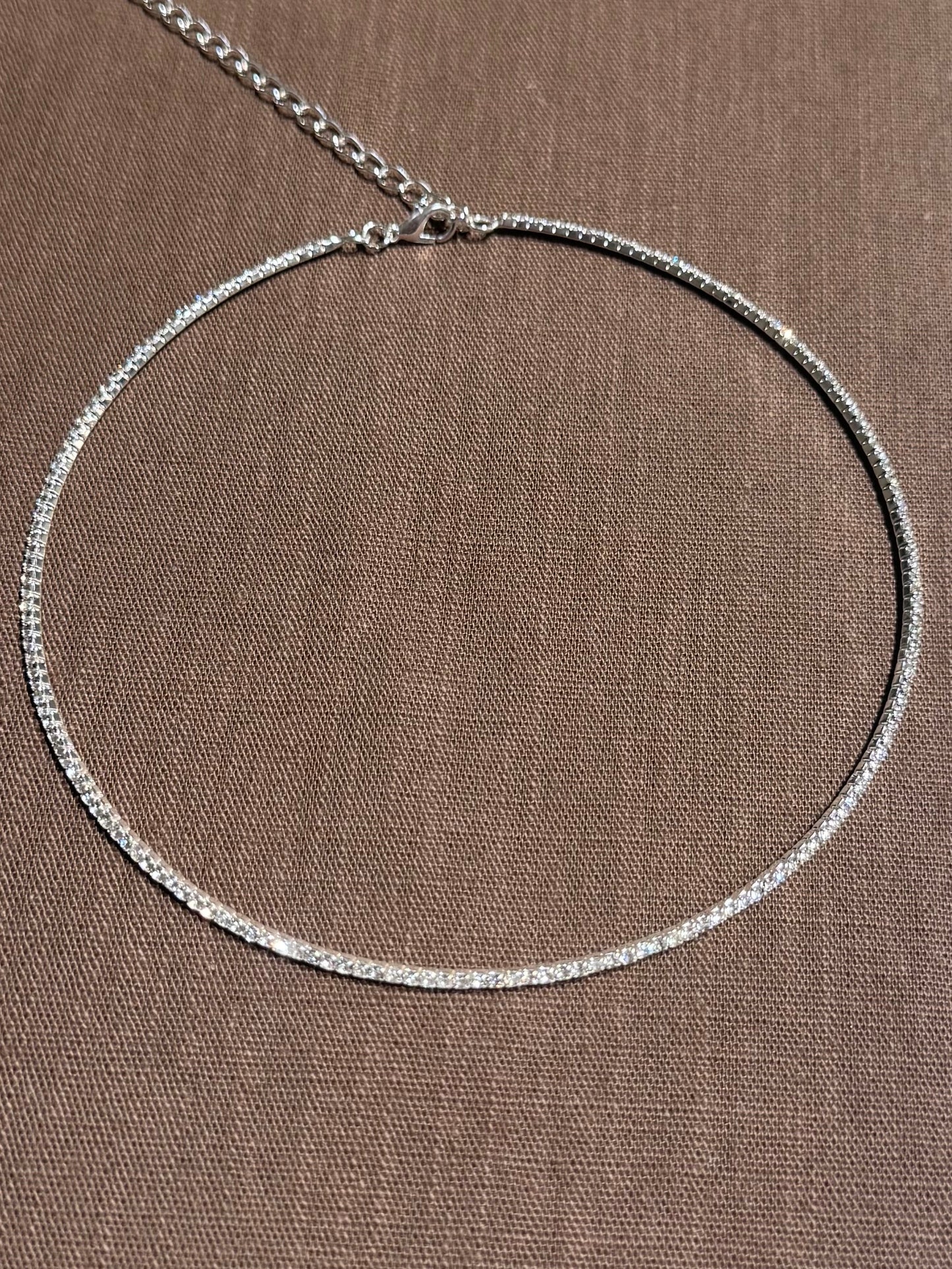 Collier Tennis rigido