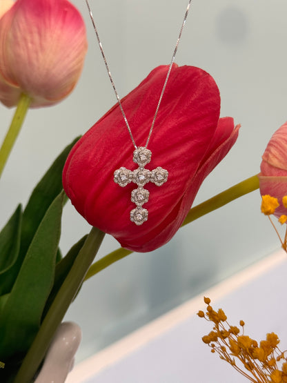 Collana Cross Camelia