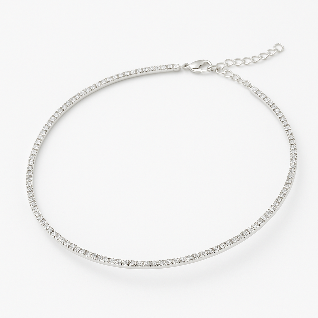 Collier Tennis rigido