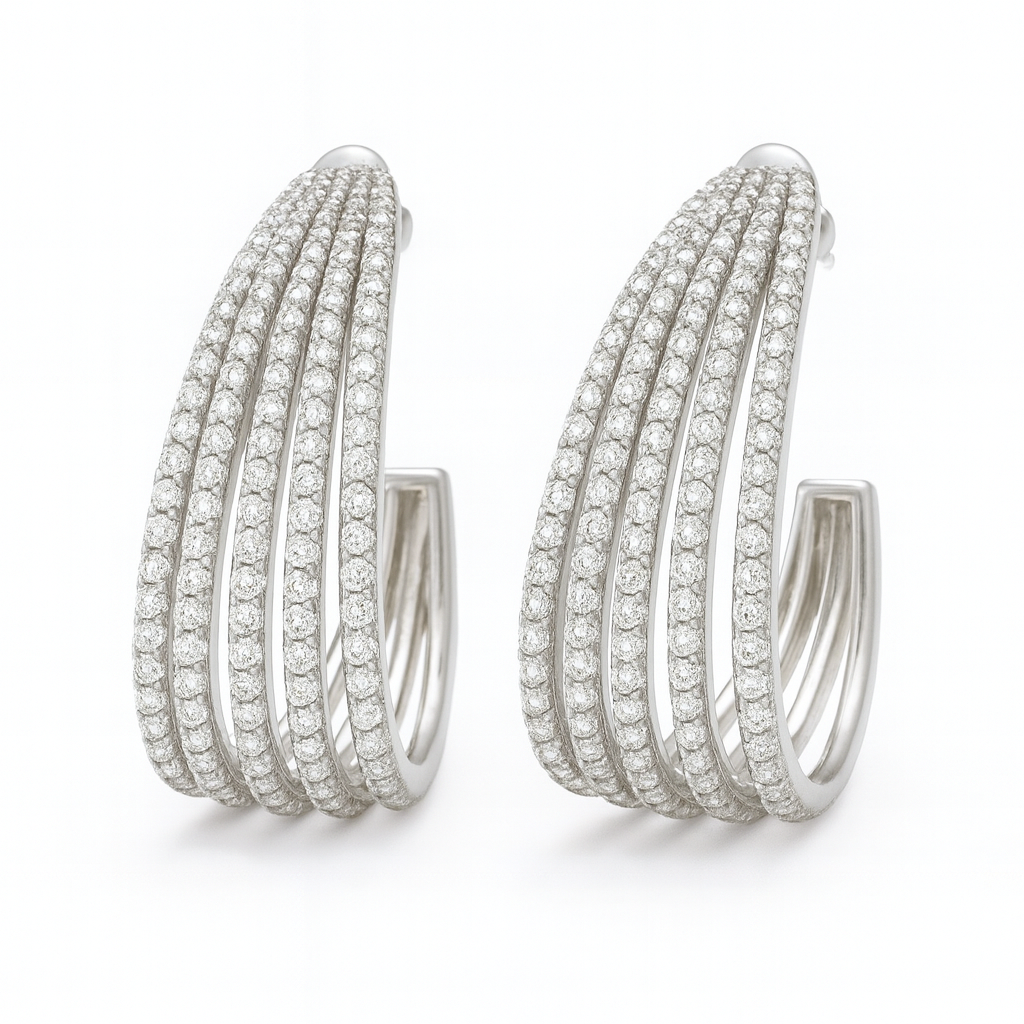 Orecchini Cerchi Luxury