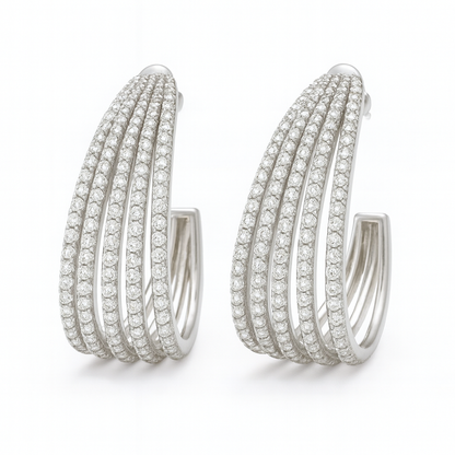 Orecchini Cerchi Luxury