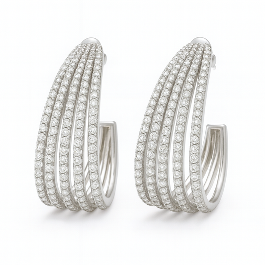 Orecchini Cerchi Luxury