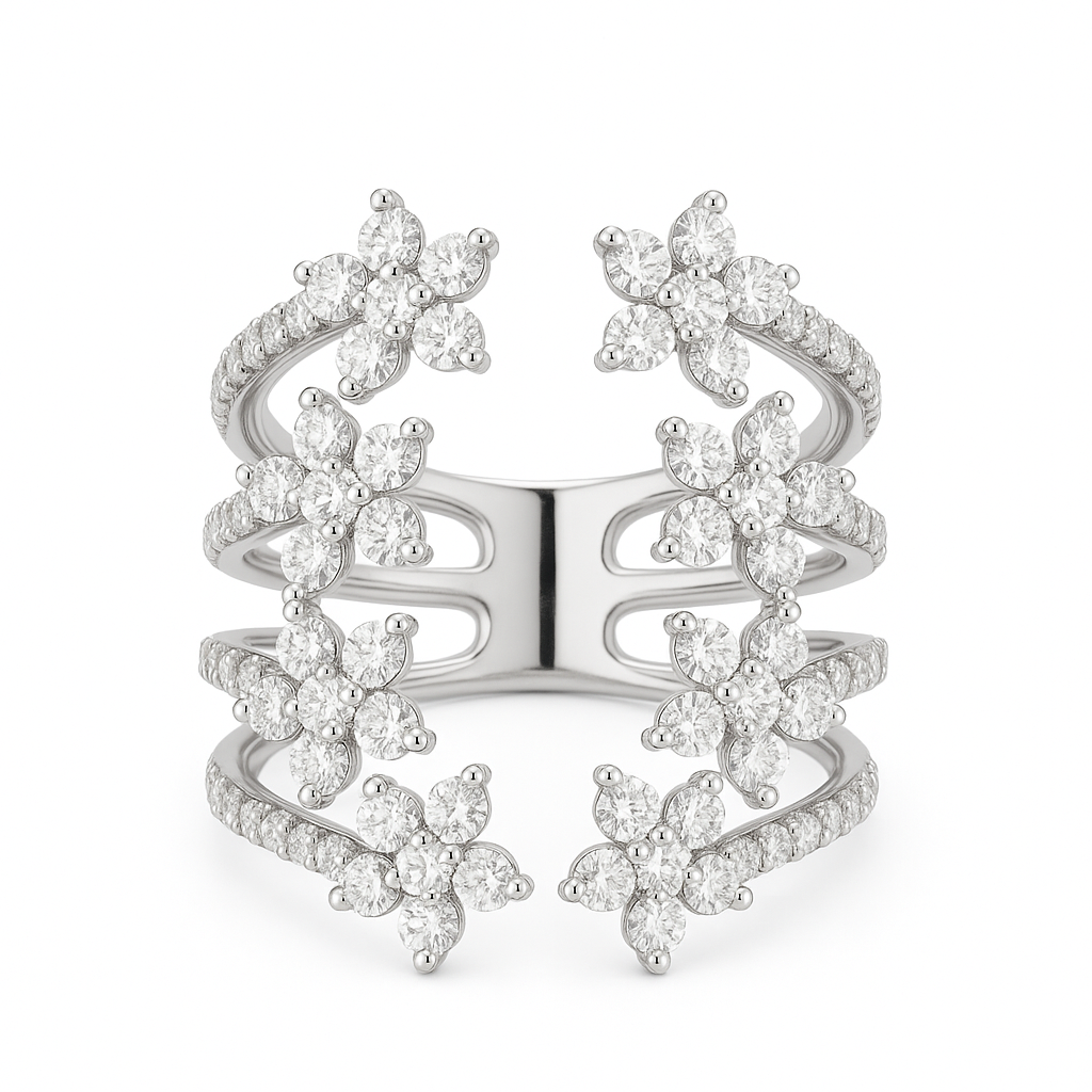 Anello Multi Flower