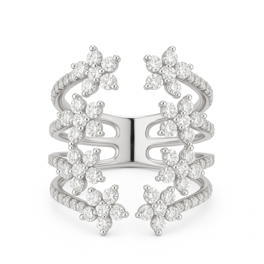 Anello Multi Flower