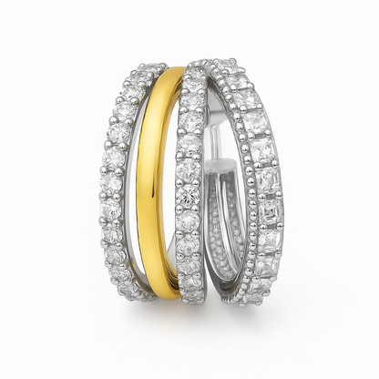 Orecchini multi cerchi