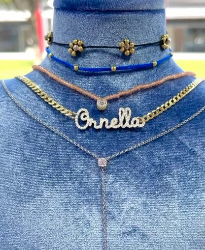 Collana Name Diamond