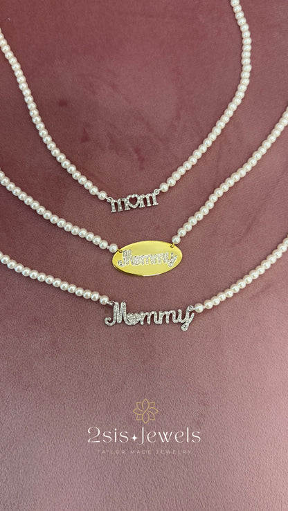 Collana Name Diamond Pearl Edition