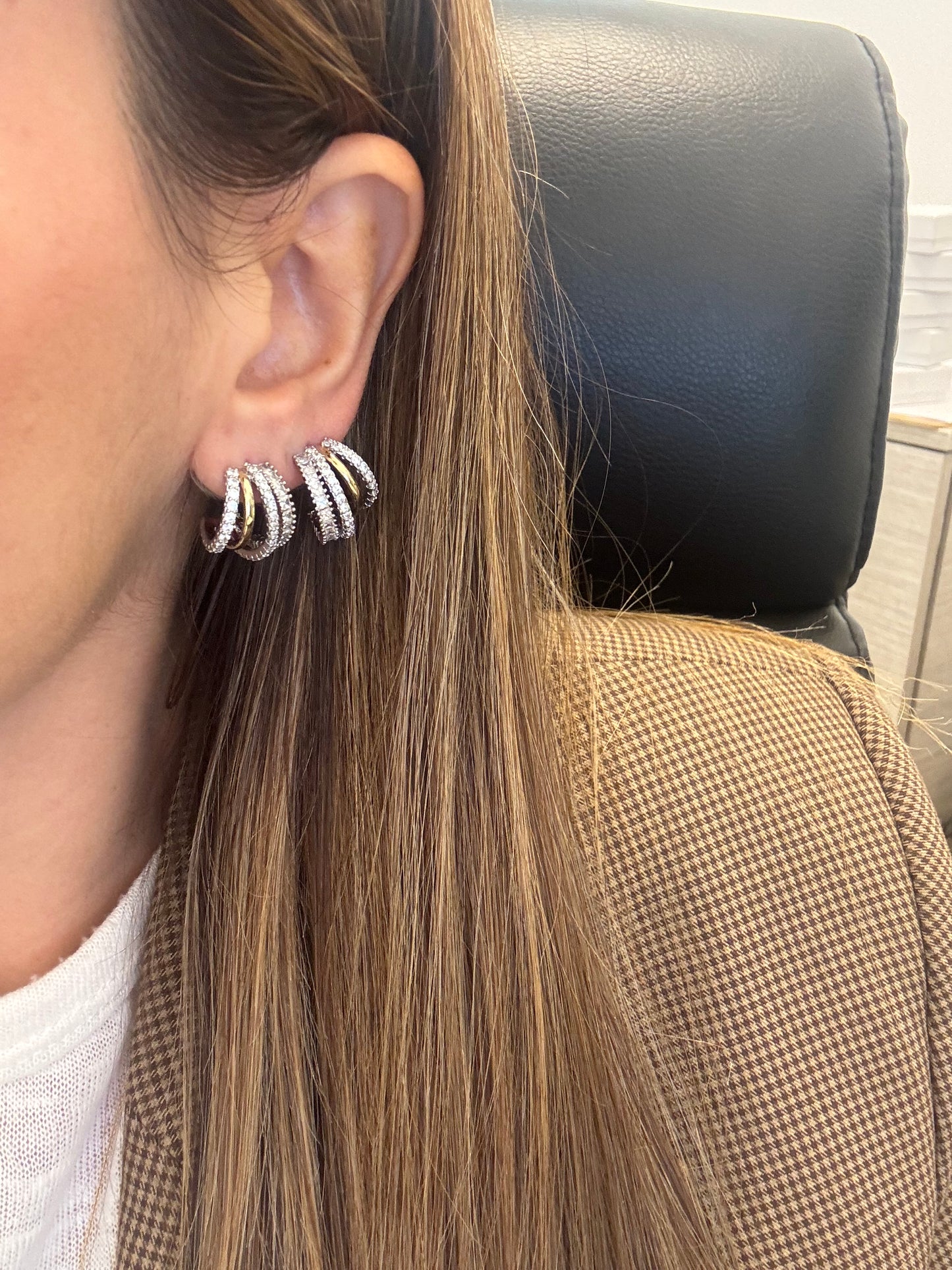 Orecchini multi cerchi