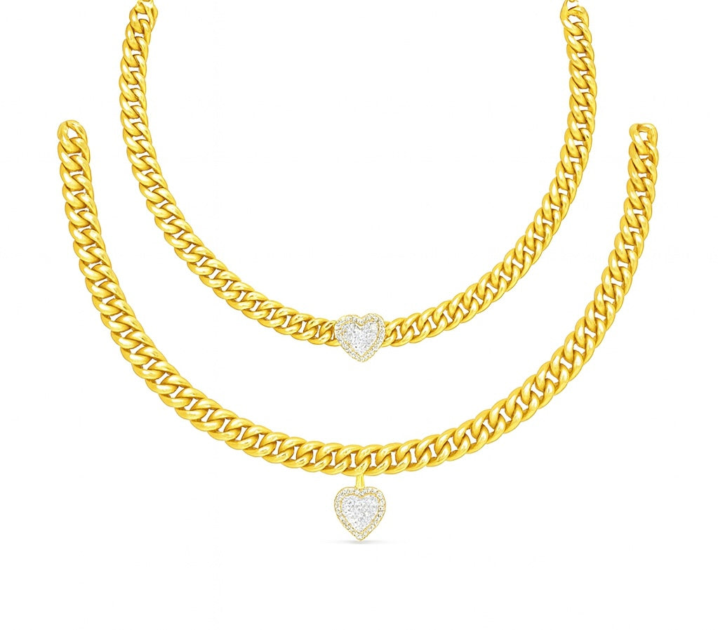 Groumetta Heart Chain