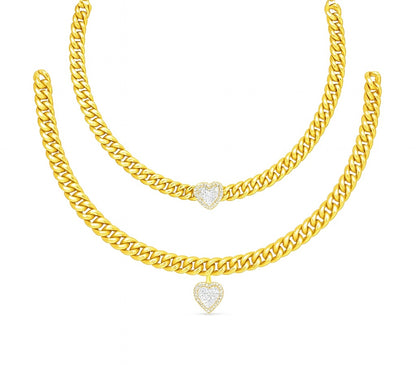 Groumetta Heart Chain