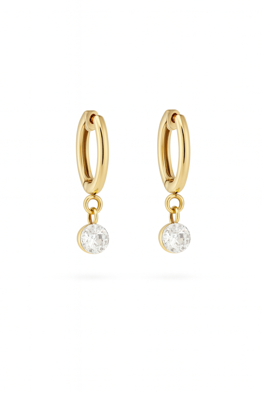 Orecchini Crystal Gold