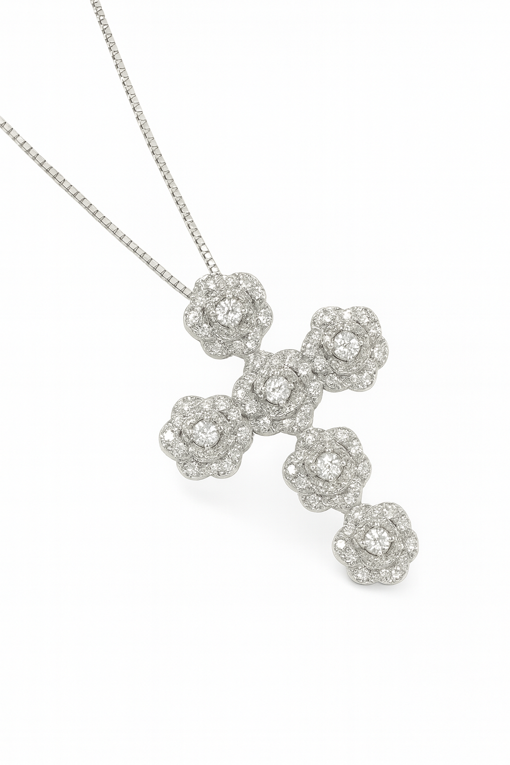 Collana Cross Camelia