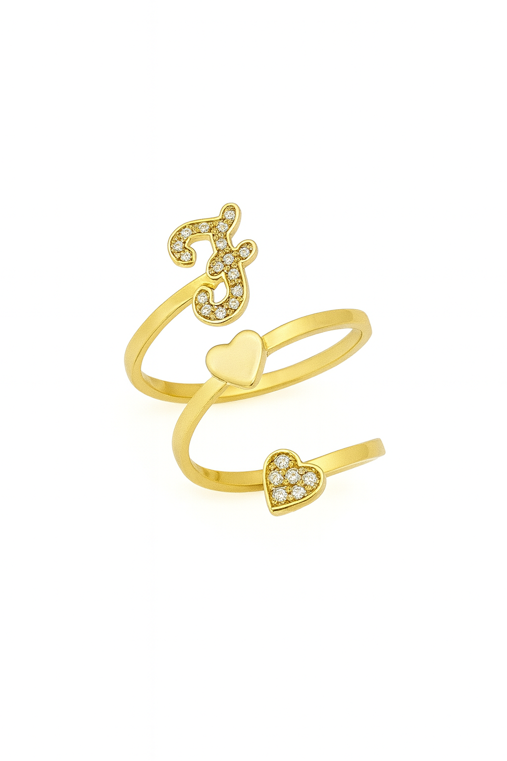 Spiral Letter Diamond