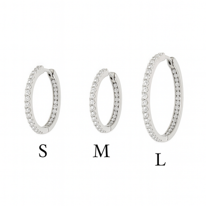 Orecchini Cerchi Diamond