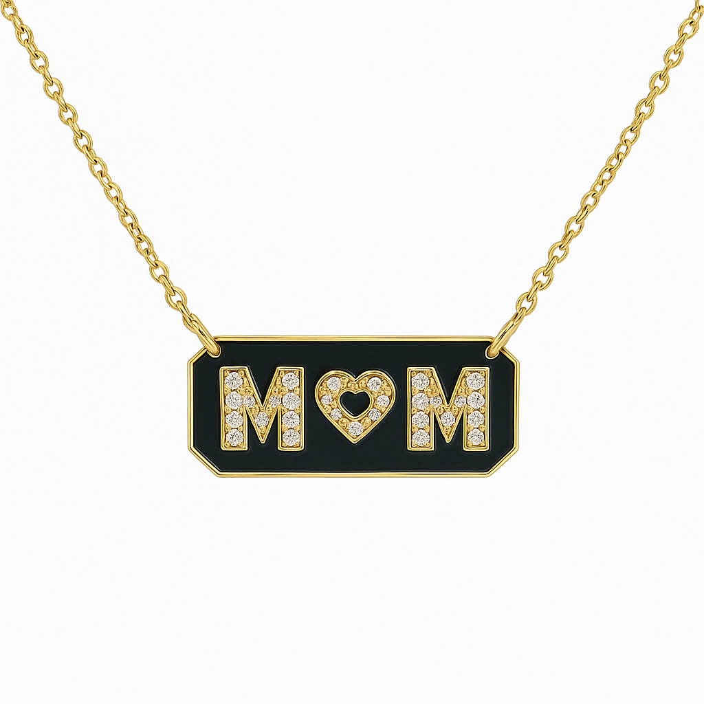 Collana MOM tag