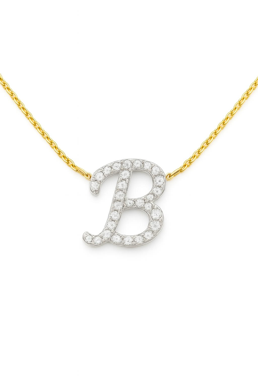 Collana Letter Diamond