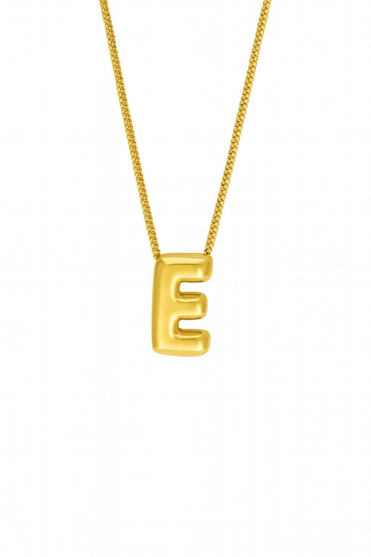Collana Letter bubble GOLD