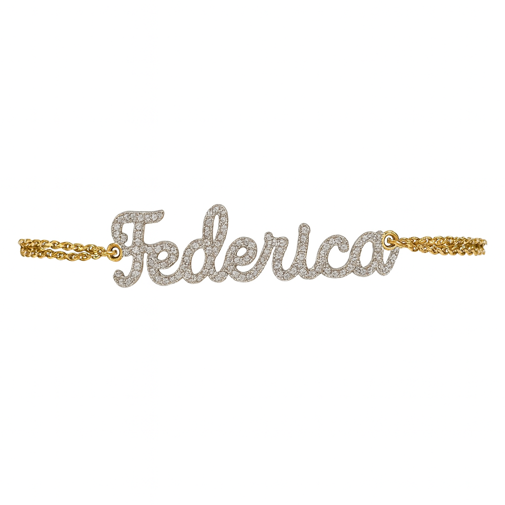 Bracciale Name Diamond