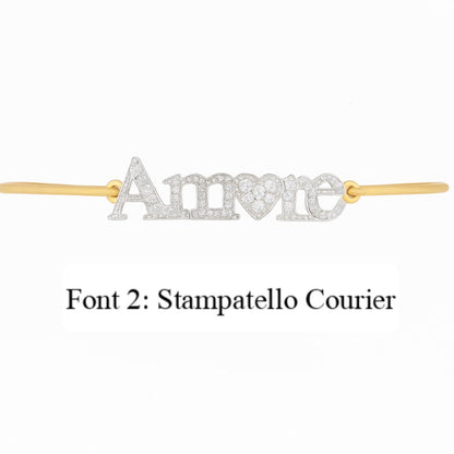 Bracciale Name Diamond