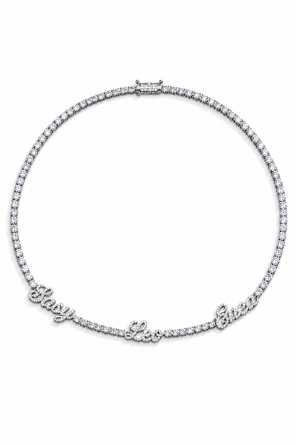 Collana Tennis Unica