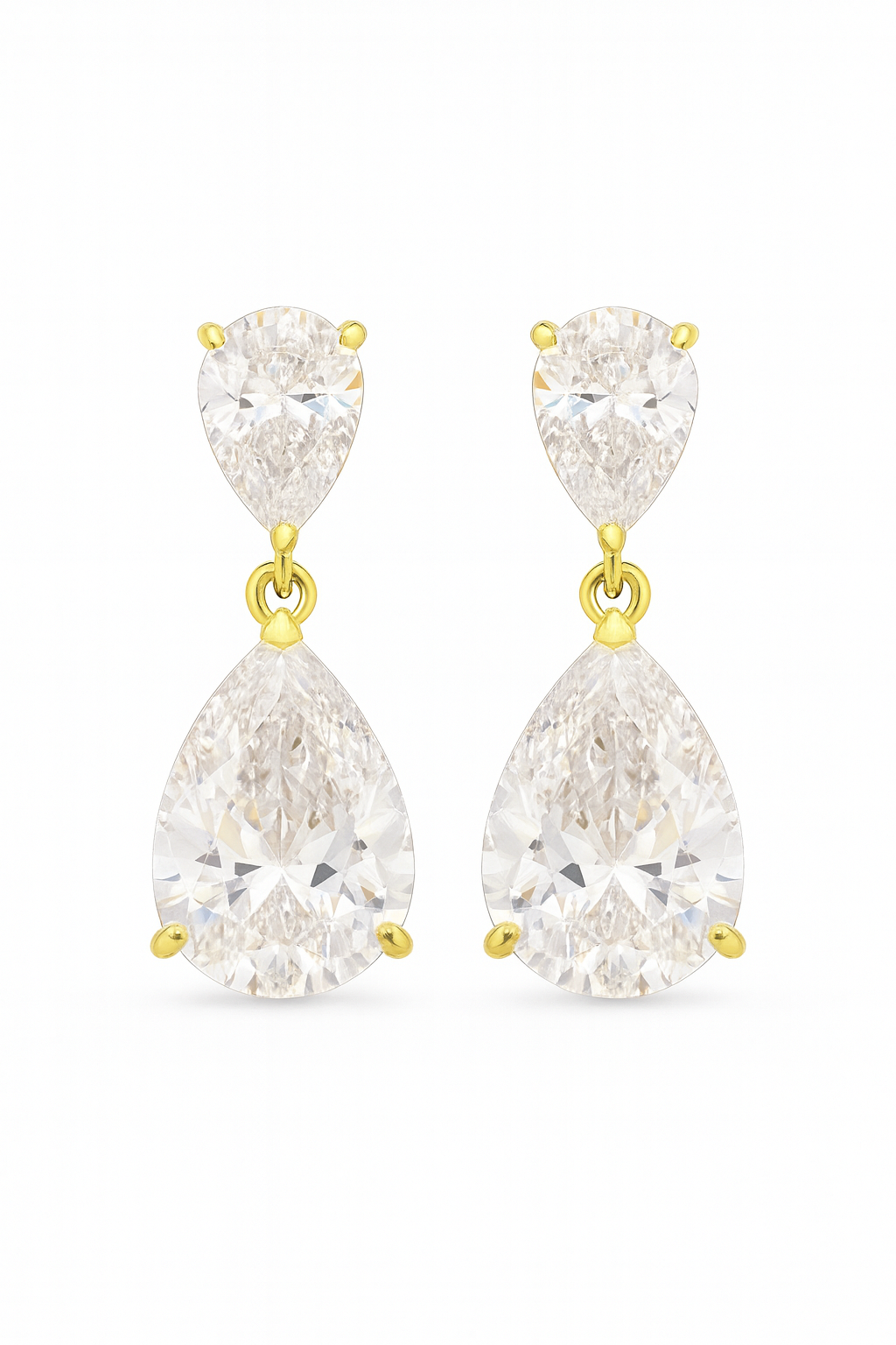 Orecchini Hailey Double Goccia