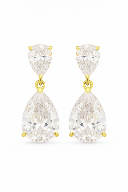 Orecchini Hailey Double Goccia