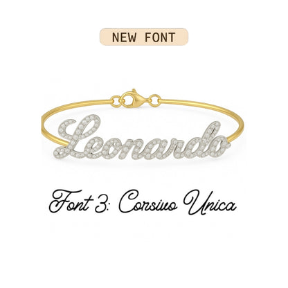 Bracciale Name Diamond