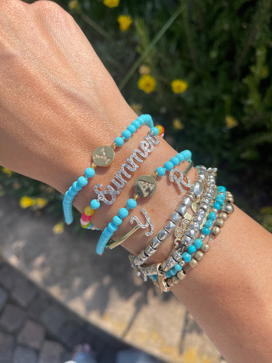 Bracciale Letter Summer Diamond