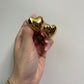 Orecchini Cuori Bombati GOLD L
