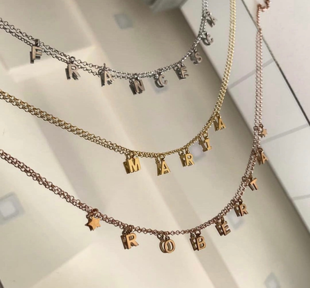 collana con nome argento 925 - Jewels | Produzione Gioielleria in collana con nome argento 925 - Jewels | Produzione Gioielleria in