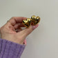 Orecchini Cuori Bombati GOLD L