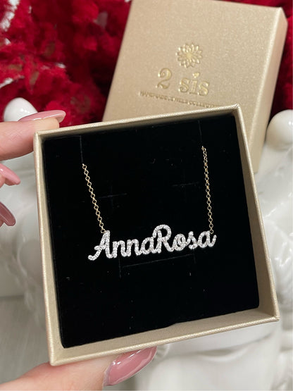 Collana Name Diamond
